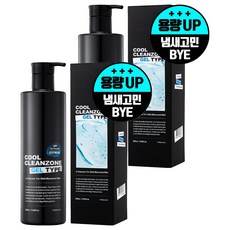 PORMANS Cool Clean Zone涼爽男性私密處清潔凝膠, 500ml, 2個
