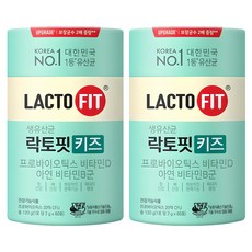 락토핏 키즈 유산균, 60회분, 120g, 2개