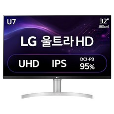 LG전자 4K UHD 모니터 방문설치, 80cm, 32UN650K