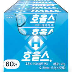 호올스 스틱 아이스블루 캔디 27.9g 60개