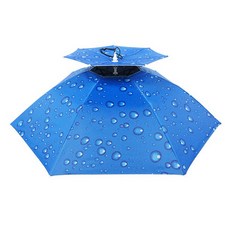 晴雨兩用釣魚遮陽傘帽