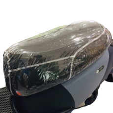 eMOVING EZ1 防水座墊套，透明防水PU皮, 透明, 1個