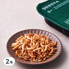 집반찬연구소 보리새우 간장볶음 대용량, 100g, 2개