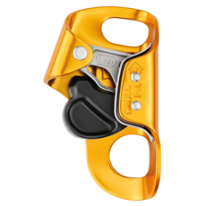 PETZL CROLL S 胸式上升器，85克，繩索兼容性8至11毫米，CE EN 567, UIAA認證, 適用繩徑 8~11mm, 黃色