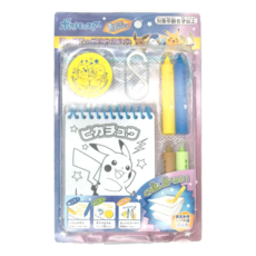 PoKeMoN 寶可夢 蠟筆著色玩具 用水可擦, 1組