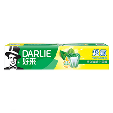 DARLIE 好來 超氟強化琺瑯質牙膏，天然薄荷精華，幫助防蛀, 250g, 2條