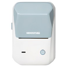 NIIMBOT 標籤機 附標籤紙 NIIMBOT B1, 藍牙連接, 手機APP編輯打印, 天青色, 1個