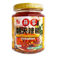 德昌 蒜蓉朝天辣椒, 精選特級朝天椒, 古法釀製, 240g, 1罐
