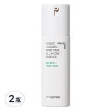 INNISFREE 綠樹林風男士毛孔護理精華，All-in-one精華，清爽毛孔護理, 100ml, 2瓶