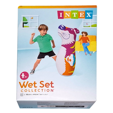 INTEX 充氣不倒翁 老虎款 Wet Set Collection, 98cm x 44cm, 3歲以上適用, 1個