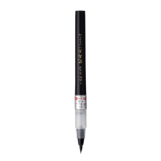 Kuretake 吳竹 10號完美王墨筆，中字墨筆, XO50-10B 黑色中字, 1支