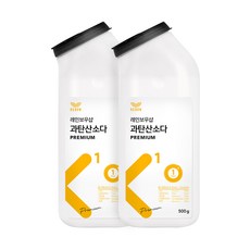 레인보우샵 과탄산소다 프리미엄, 500g, 2개 500g, 2개