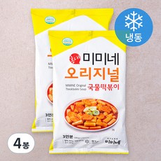 오리지널 국물 소스 떡볶이 신대장(매운맛) 4개 230g 상품 이미지