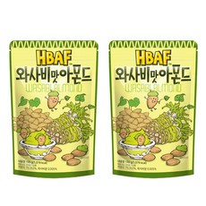 HBAF 바프 와사비맛아몬드, 190g, 2개