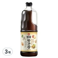 샘표 조림볶음용 맛간장, 1.7L, 3개