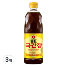 샘표 국간장, 3개, 860ml