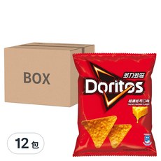 Doritos 多力多滋 玉米片 超濃起司, 40g, 12包