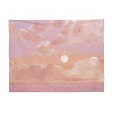韓國Ins風景掛布, 100cm*70cm, 100 x 70cm, 粉彩夕陽