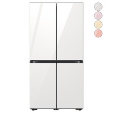 비스포크빌트인냉장고냉장고 [색상선택형] 삼성전자 비스포크 4도어 프리스탠딩 양문형 냉장고 870L 방문설치 RF85C9101AP