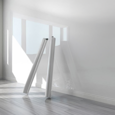 牆面透明保護膜 120x500cm 無膠款, 500 x 120cm