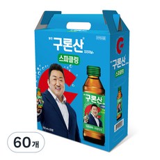 해태htb 영진 구론산 탄산 오리지날 선물세트, 150ml, 60개