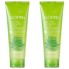 TONYMOLY 蘆薈保濕鎮靜凝膠, 250ml, 2條