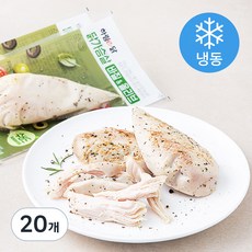 하림 하림이닭 닭가슴살 수비드 바질 & 올리브 (냉동), 115g,