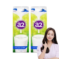 a2 MILK 蛋白質牛奶, 1L, 2盒