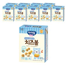 일동후디스 아이밀냠냠 치즈볼 60g, 치즈, 10박스