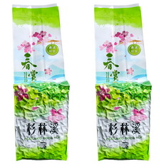 龍源茶品 杉林溪黃金烏龍, 上等茶葉茉莉花香氣, 茶湯清澈鵝黃, 入喉甘醇, 150g, 2包