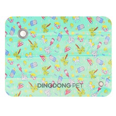 DING DONG PET 動物涼感墊, 1個, 薄荷
