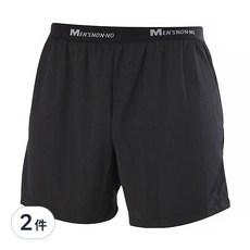 儂儂涼感平口褲, 吸濕排汗, 抗菌防臭, 耐穿耐洗, XL 腰圍82~90cm 臀圍98~106cm, 黑色, 2件