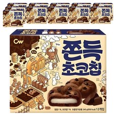 CW 巧克力麻糬軟餅乾, 240g, 12盒