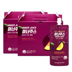 낫띵베럴 이너주스 유산균 푸룬주스, 120ml, 20개