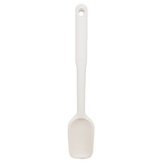 OXO 全矽膠刮杓, 適用混合/刮擦/舀取/攪拌, 耐高溫耐熱280°C, 不傷鍋, 燕麥白, 1支