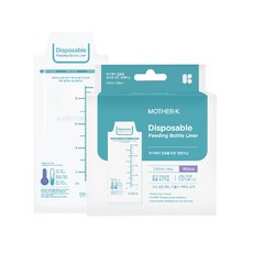 Mother-K 拋棄式奶瓶袋 Set, 感溫設計, 250ml, 60入, 60個, 1盒