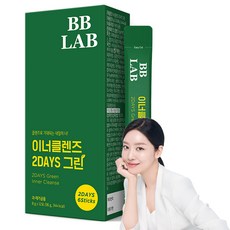 비비랩 이너클렌즈 2DAYS 그린 클렌징 주스, 96g, 1개