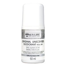 AUS LIFE 澳思萊 無香低調體香劑 60ml 2入組, 滾珠設計, 敏感肌適用, 澳洲原裝, 1組