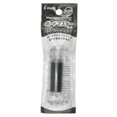 PILOT 百樂 卡式白板筆水 P-WMRF8, 黑色, 10個
