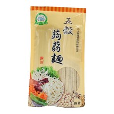 大雪山農場 五穀蒟蒻養生麵, Q彈滑順不軟爛, 天然食材, 250g, 1包