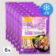 곰곰 쫄깃한 꼬치어묵 (냉동), 600g, 6개