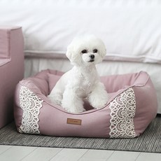 린넨레이스쿠션