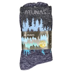 ATUNAS 歐都納 保暖中筒雪襪，迷霧森林, F, 1雙