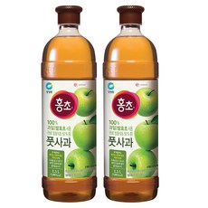 홍초 풋사과 식초, 1.5L, 2개