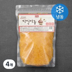 나무새 다진 마늘 (냉동), 600g, 4개