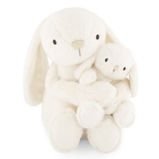 Snuggly Bunnies安撫娃娃 Frankie擁抱兔子, 棉花糖, 1個