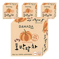 다하다 호박팥차, 1.5g, 100개입, 4개