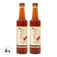 하동감사농원 홍매실원액, 500ml, 4개