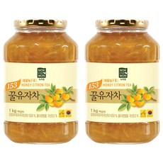 NOKCHAWON 綠茶園 蜂蜜柚子茶沖泡果醬, 1kg, 1罐, 2罐