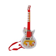 Fisher-Price 費雪 兒童電吉他，一鍵按鈕控制樂器模式轉換，超炫的閃燈, 長頸鹿, 1個